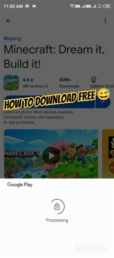 How To Download 😅 || Minecraftt Game || #gaming #ytshorts #shorts #minecraft