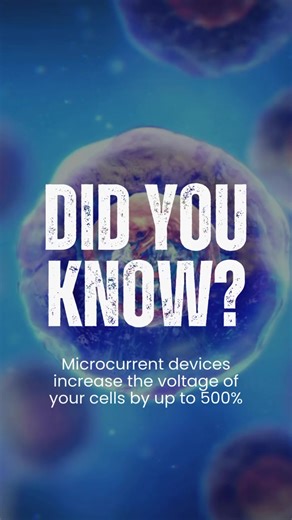 Let’s talk about ⚡️MICROCURRENT VOLTAGE ⚡️and why this matters more than you think… Microcurrent is the same type of electricity your body already uses every single day. This bioelectricity is the language of our bodies. Here’s what’s powerful about bioelectricity: Studies have shown that microcurrent can enhance ATP production by up to 500%. ATP (adenosine triphosphate) is the fuel for every single cell in your body. No ATP = no cellular energy. When you increase ATP, you’re increasing your cel
