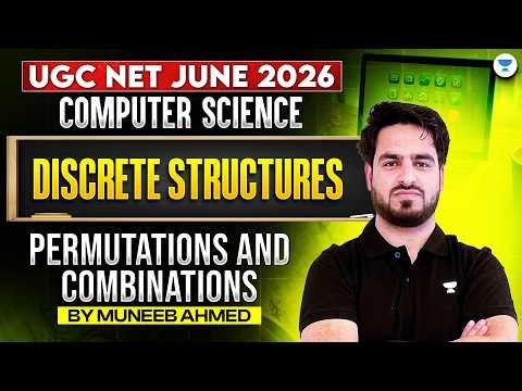 UGC NET Computer Science | Discrete Structures - Permutations & Combinations | UGC NET CS June 2026