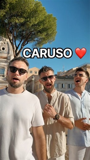 Caruso at Sunset in Rome🇮🇹|Luciano Pavarotti Cover by Ad Libitum Voices #Shorts #caruso #pavarotti