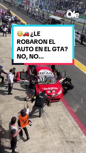 Increíble secuencia en el TC2000 durante el cambio de piloto