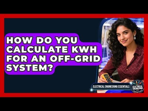 How Do You Calculate kWh For An Off-Grid System? - Electrical Engineering Essentials