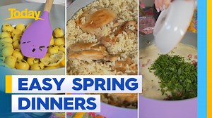 Easy spring dinners for the warmer weather