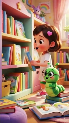Bookworm Buddy's Put Books Back Song! 📚 Good Habit for Kids