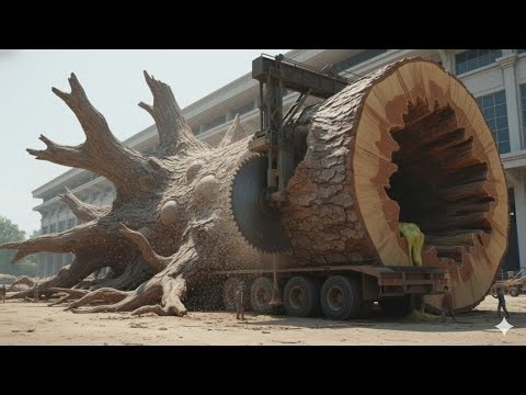 Factory Shrouded in Uproar as Fire-Spewing Wood Incident Occurs#woodworking 