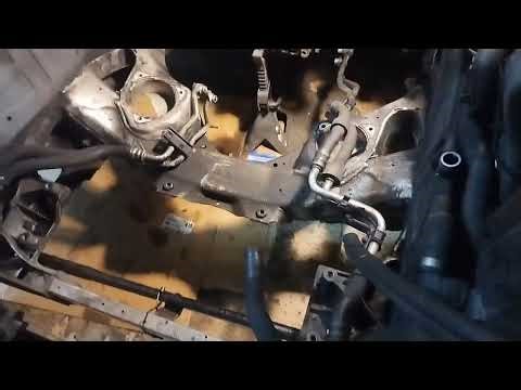 How to remove the engine on your BMW 650i 2012-2015 just a short 