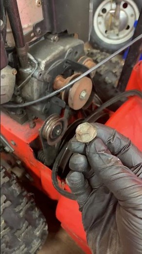 Easy way to replace an auger belt. Like and subscribe for more!