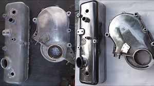 1.6K views · 42 reactions | 4K Engine valve cover and side timing cover Restoration !! #Restoration | Rescuse and Repair | Facebook