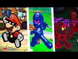 Evolution of Evil Mario in Super Mario Games (1982 - 2018)