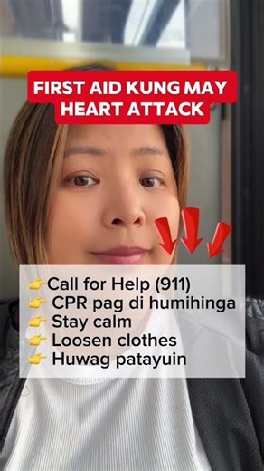 First Aid Kung May Heart Attack! #health #heart #cpr #firstaid #healthtips