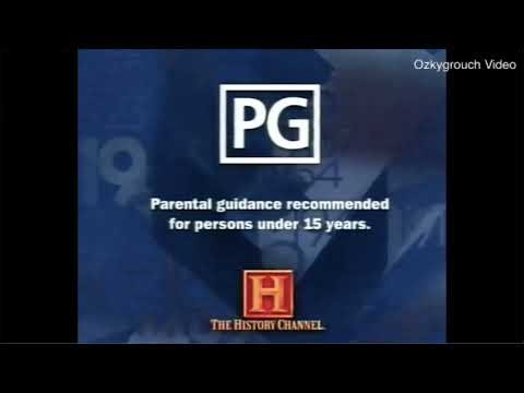 History Channel - “PG” classification (2001)