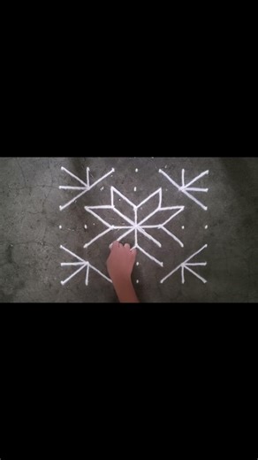 7×7 dots rangoli designs for daily | easy rangoli designs | dots kolam | latest muggulu designs 2026