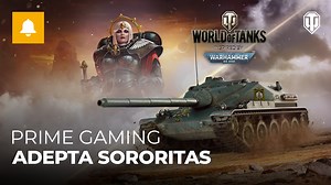 3.7K views · 72 reactions | Prime Gaming is all about the grim darkness of the far future this month. Claim exclusive Warhammer 40,000-themed content now! Find out more here: https://tanks.ly/3PIcBFS | World of Tanks | Facebook