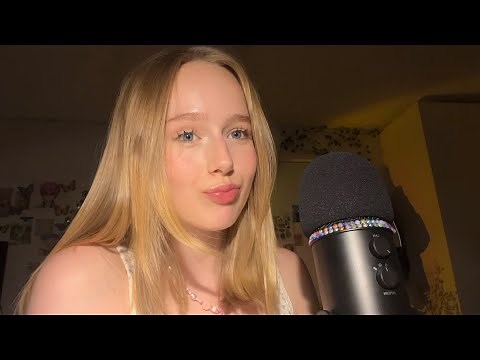 ASMR soft spoken positive affirmations - voice reveal !!💫