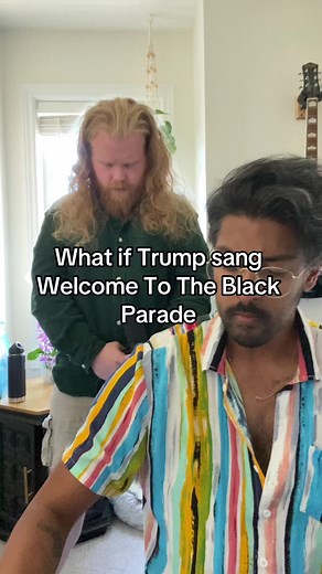 Trump Singing Welcome To The Black Parade - Hilarious Trump Impression!