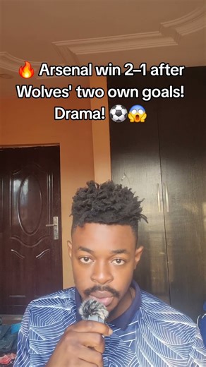 🔥 Arsenal 2–1 Wolves — Two own goals seal the win! ⚽