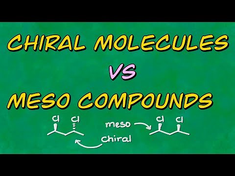How to Identify Chiral Atoms, Chiral Molecules, and Meso Compounds