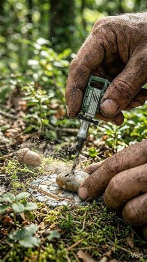 Can a Tiny Micro Drill Really Drill Through a Stone? Macro Tool Experiment