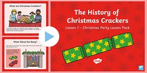 KS1 The History of Christmas Crackers PowerPoint