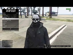 Gta 5 online ghostface outfit (tutorial)