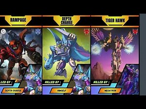 Major Death in Transformers Beast Wars 1996 #transformers #beastwars #maximals #predacons