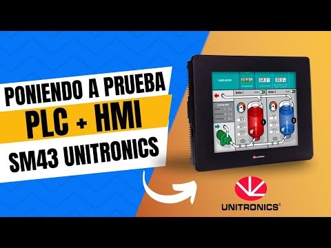 ¿Vale la pena el PLC HMI Unitronics SM43? Review + Programación real