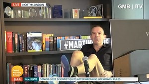 Martin Lewis shows off his legs on Good Morning Britain