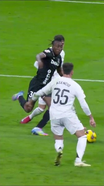 👊🏿 El debut en LALIGA de YAN DIOMANDE con el LEGA 🇨🇮 #laliga #laligahighligts #diomande #realmadrid