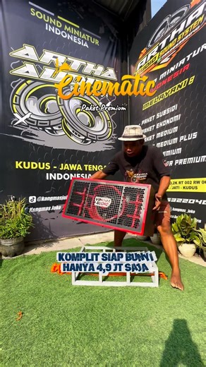 CINEMATIC SOUND PAKET PREMIUM 10 INCH KOMPLIT #soundminiatur #cinematic