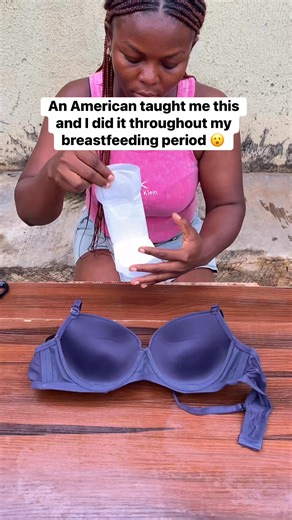 166K views · 915 reactions | An American taught me to use sanitary pads as a breast pad while nursing my baby, to avoid leakages and also spending too much on expensive nursing pad ✅ | Ibe Roseline | Facebook