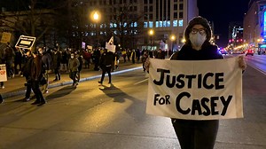 Hundreds protest for Casey Goodson in downtown Columbus