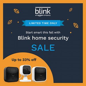 Our indoor and outdoor cameras are designed to help you look after your home right from your smartphone. Shop our limited-time sale today! 🏡 | Blink