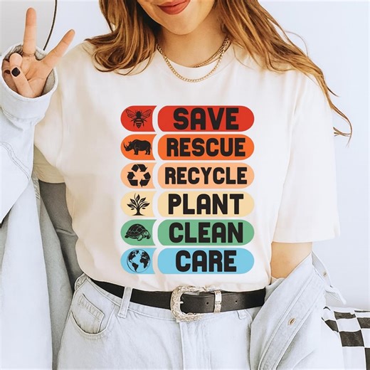 Environmental T-shirt: Earth Day Activist Tee - Etsy