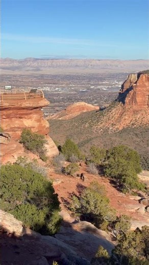 Golden Sunset Over the Canyon | Colorado National Monument