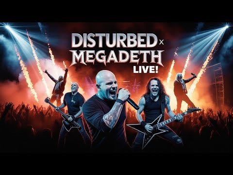 Disturbed & Megadeth Live in Munich 2025 – The Sickness 25th Anniversary Full Concert