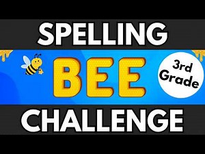 3rd Grade Spelling Bee Challenge 🐝 | Fun & Educational Spelling Contest for Kids