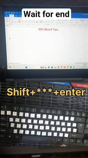 MS Word Tips#shorts