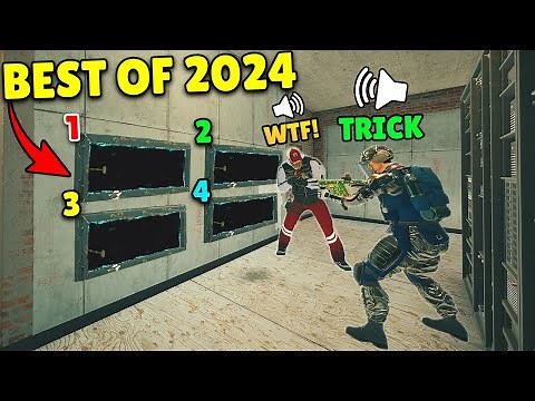 TOP +1000 FUNNIEST FAILS & RANDOM MOMENTS of 2024 IN RAINBOW SIX SIEGE
