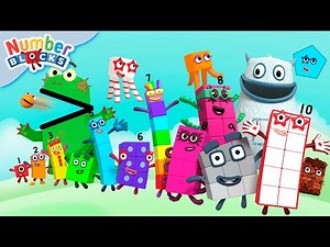 Adventures with the Numberblock Friends! ⛰️ | Learn to count Kids Cartoons | ‪@Numberblocks‬