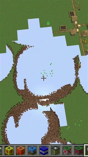 Mega Explosive Fountain bomb TNT #minecraft #gaming#memes