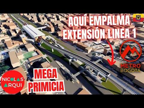 🚨 Confirmed: The Bogotá Metro will be rerouted on the Autopista Norte 😳 This is how the junction ...