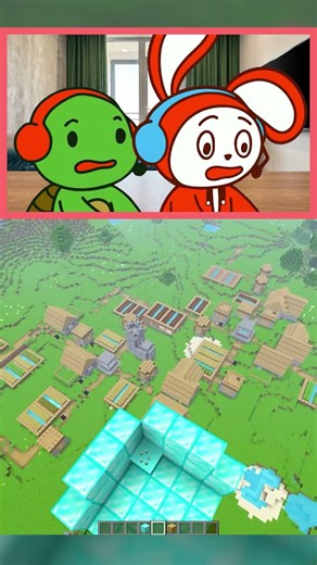 JJ and Mikey Tiny Villagers