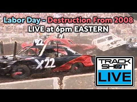 Demolition Derby - TRACK SHOT LIVE - 2008 Classic Derby Labor Day