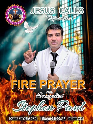 Evangelist Stephen Paul on Instagram‎: "آئیے آپ کے لیے دعا کریں۔ #jesuscalls ministry #foryou #Stephan Paul #Holly Spirit # Holly Fire # Prayer meeting Share your problems here we will pray for you and Lord Jesus will help you Contact us on these channels https://www.youtube.com/@Jesuscallsministry-yp1zd https://www.instagram.com/jesuscallsministry/ https://web.facebook.com/stephen.paul.5686 Join online for Video and Screen Sharing: https://join.freeconferencecall.com/stephenpaul44"‎
