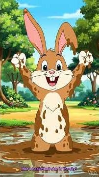 💦 Splat! Jumping in the Mud Puddle! 🏀 Funny Slapstick Song for Kids | Bath Time | Papaping KidsSongs