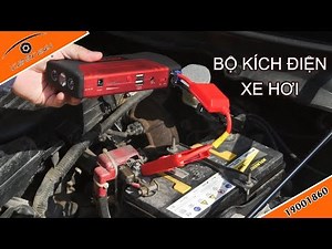 Cách dùng bộ kích điện cho ô tô khi gặp sự cố ắc quy, xe hơi không nổ máy
