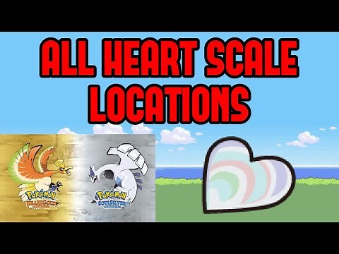 All Heart Scale Locations in Pokemon Heartgold/Soulsilver