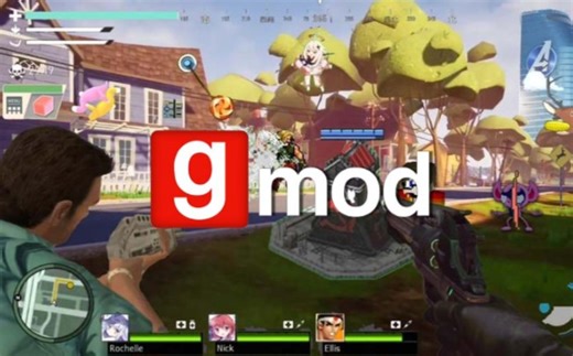 GMOD有多好玩？在这里你可以玩到一整个Steam！