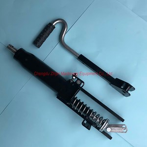 [Hot Item] Manual Foot Pedal Hydraulic Pump Operated Mobile Lift Table Hydraulic Scissor Table Platform Lifting Trolley