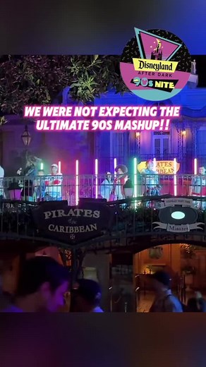 Epic 90s Song Mashup Experience at Disneyland